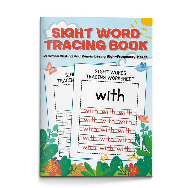 Sight Word Tracing Book high-frequency words cover
