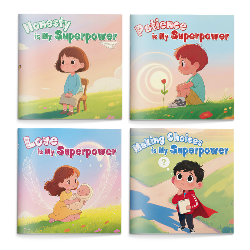 Picture Book Collection: 4-Book Set main cover and printed book set view, image 1, bundle ISBN 9798900663265