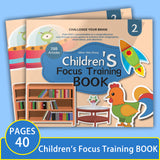 Children’s Focus Training Book: Find Hidden Shapes in Complex Illustrations – Develop Attention and Cognitive Skills for Kids Aged 4-8