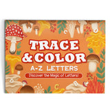 Trace and Color A-Z Letters workbook cover