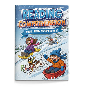 Reading Comprehension Workbook for Kids, Read Short Passages and Answer Questions, Picture Choice Activities, Early Sentence Understanding, Kindergarten and First Grade Literacy Learning Book