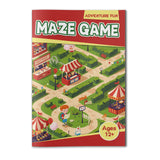 Challenge Maze Workbook Hard Paths Ages 12 plus cover