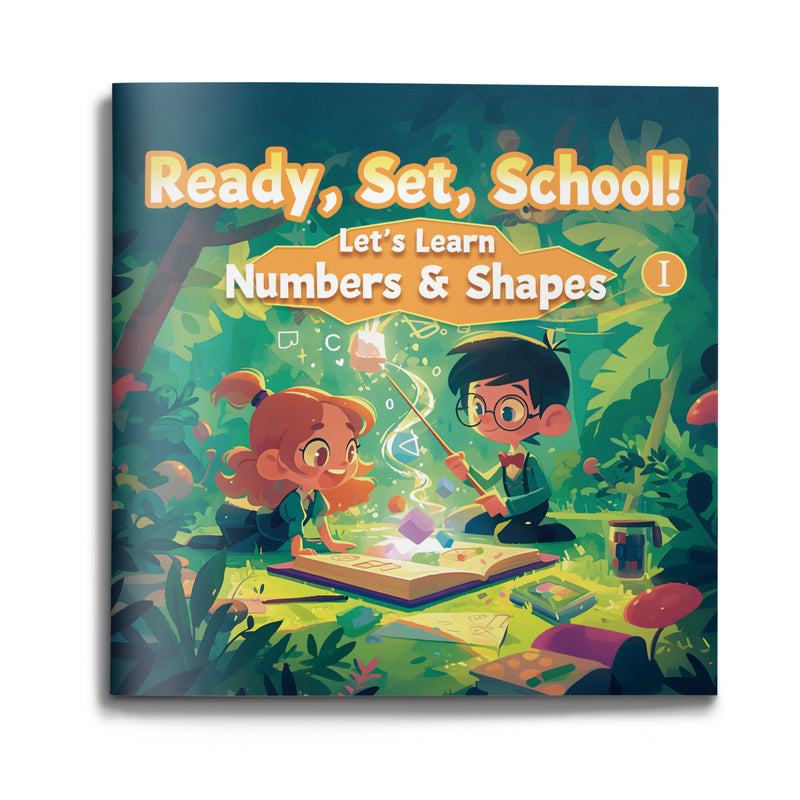 Ready Set School Numbers and Shapes cover