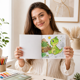 Cute Dinosaur Coloring Book, Volume 21 physical printed book product image 1, ISBN 9798904669911