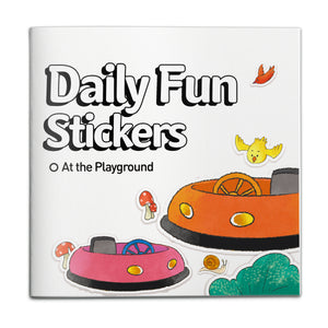 Daily Fun Stickers At the Playground picture book cover