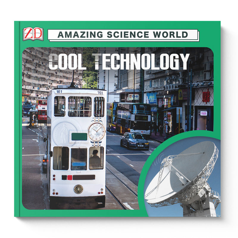 Cool Technology Science Book for Kids cover
