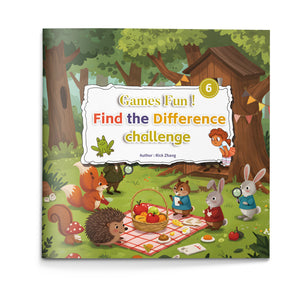 Spot the Difference Challenge for Kids cover
