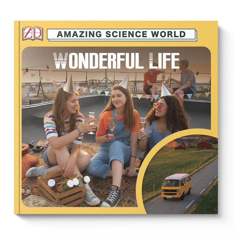 Wonderful Life Science Book for Kids cover