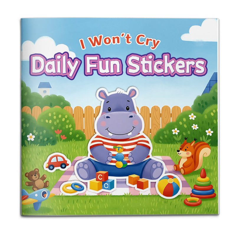 Daily Fun Stickers I Won't Cry cover