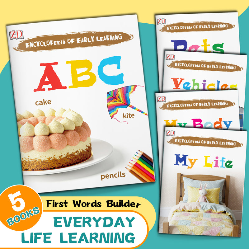 Printed Book Collection: 5-Book Set main cover and printed book set view, image 1, bundle ISBN 9798900667508