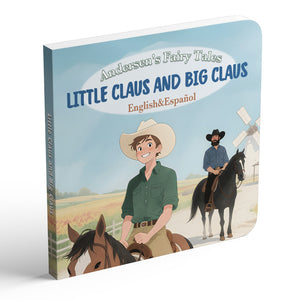 Little Claus and Big Claus English-Spanish bilingual Andersen storybook cover