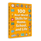 100 Real-World Skills for Home School and Life product image 5 showing printed book details for screen-free reading and learning