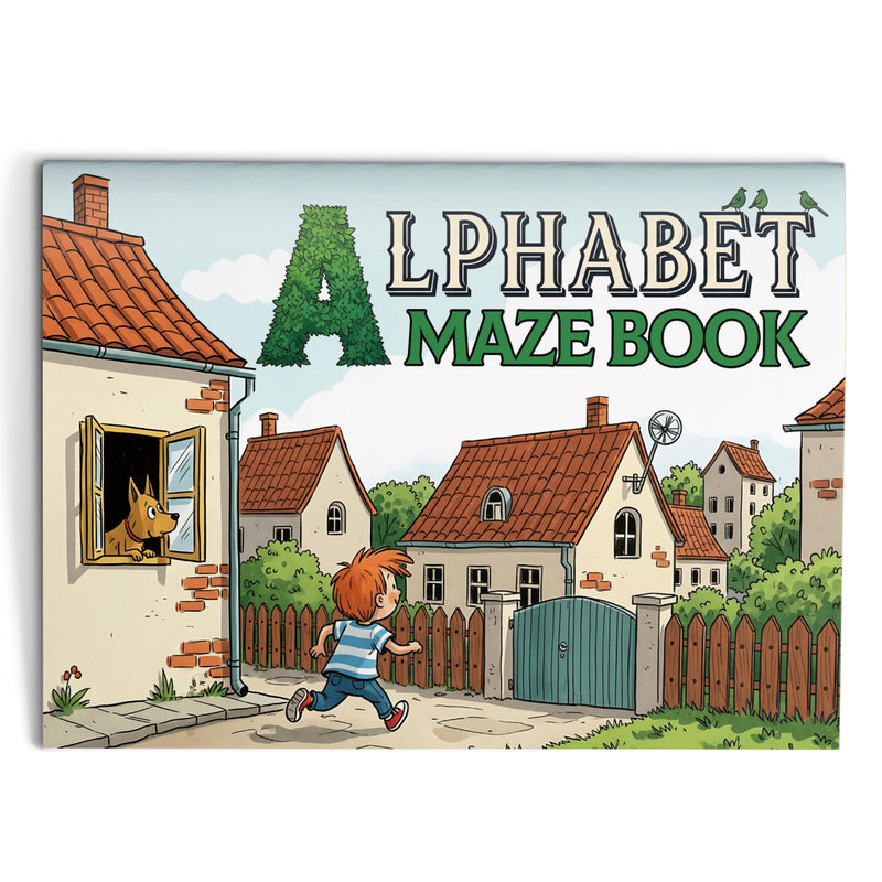 Alphabet Maze Book cover