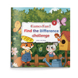 Fun Difference Challenge Book for Kids cover