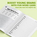 Sight words search pages with spelling and writing practice