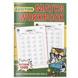 Addition Within 1000 Math Workbook cover