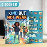 How to Stand Up for Yourself Without Becom + Kind But Not Weak Boundaries and Respect F: 2-Book Set main cover and printed book set view, image 1, bundle ISBN 9798900669625