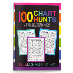Hundreds Chart Hunt Activity Book for Kids cover