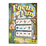 Focus Fun visual puzzle activity book for kids cover