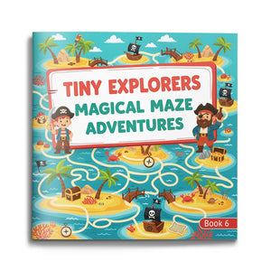 Tiny Explorers Maze Book 6 Nature Trails cover