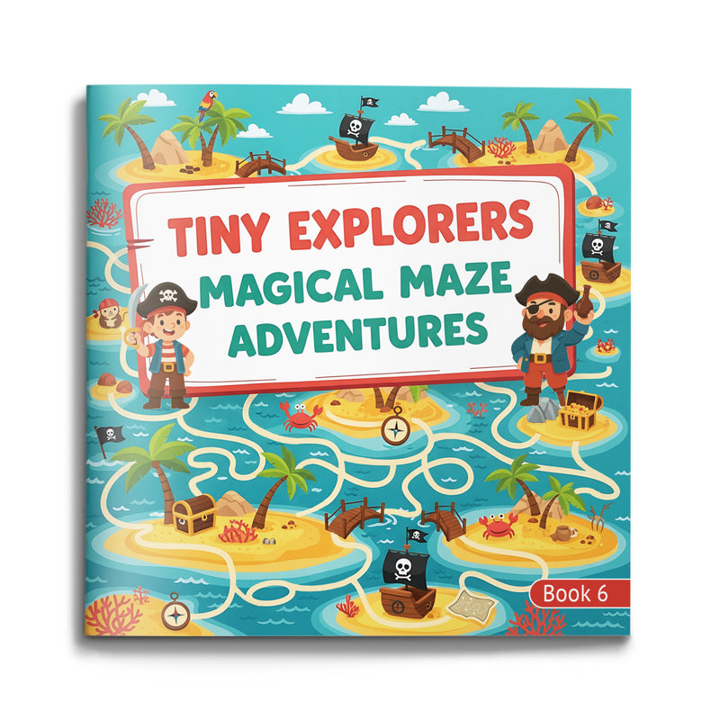 Tiny Explorers Maze Book 6 Nature Trails cover