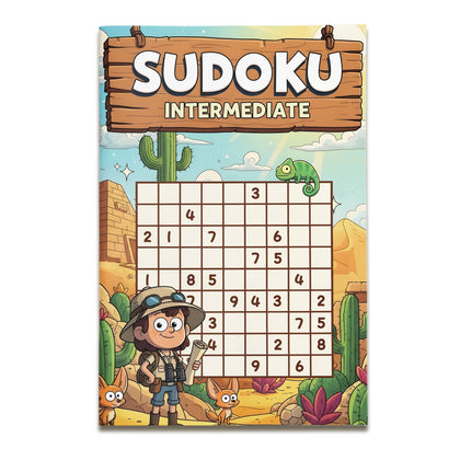 Forest-themed sudoku pages for number logic and patience