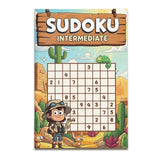 Forest-themed sudoku pages for number logic and patience
