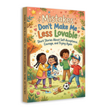Mistakes Don't Make Me Less Lovable product image 5 showing printed book details for screen-free reading and learning
