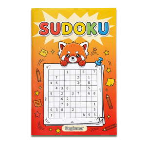 Animal Sudoku Puzzle Books 4-Level Logic Set covers