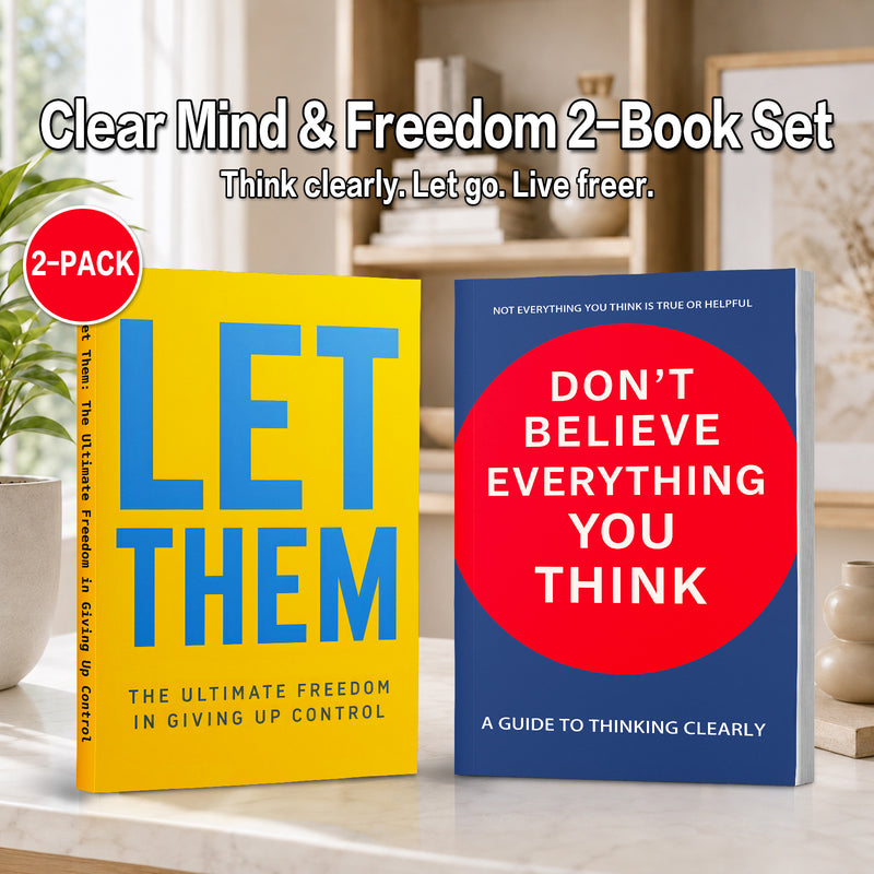 Emotional Independence and Clear Thinking 2-Book Set physical printed book set image 1, bundle ISBN 9798904665395