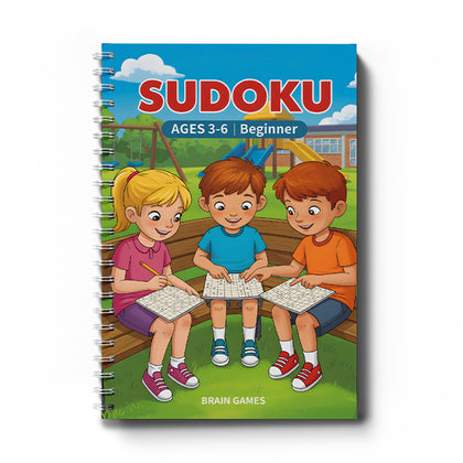 Sudoku Puzzle Books Progressive Brain Game Set covers