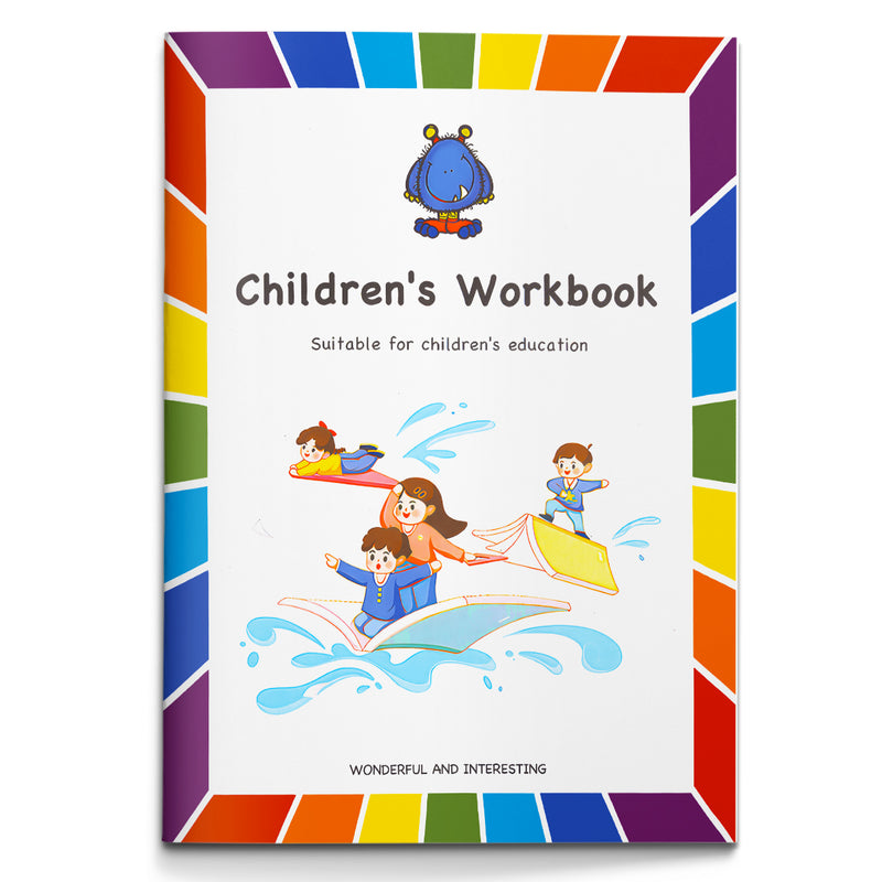 Visual Addition Practice Workbook for Kids cover