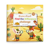Find the Difference Puzzle Book for Kids cover