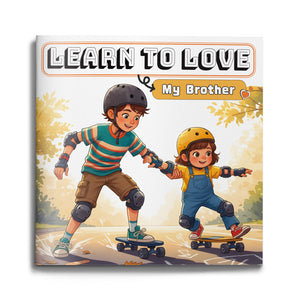 Learn to Love My Brother picture book for kids cover