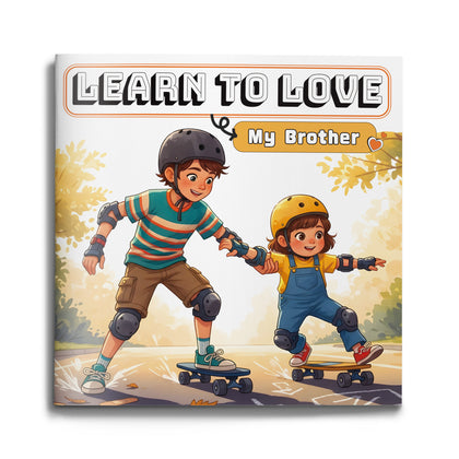 Learn to Love My Brother picture book for kids cover