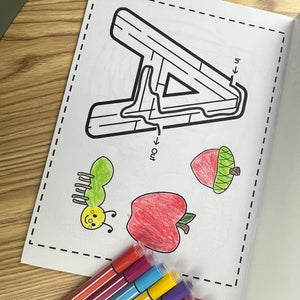 Fun and Easy Alphabet Learning Workbook - Develop Your Child's Basic Reading and Writing Skills Effortlessly! style33