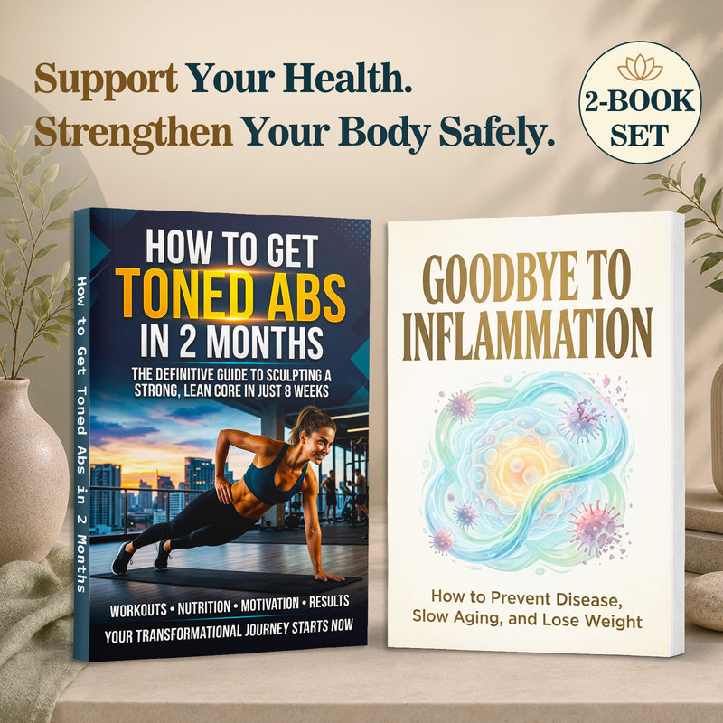 Fitness and Everyday Wellness 2-Book Set main printed book set image, image 1, bundle ISBN 9798904663483
