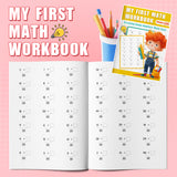 Ages 4-8 number decomposition workbook for screen-free math practice
