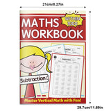 Kids multi-digit subtraction workbook within 1000