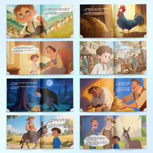 Bilingual Storybook Collection: 5-Book Set main cover and printed book set view, image 1, bundle ISBN 9798900666150