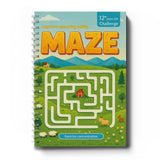 Challenge Maze Workbook Hard Logic Paths cover