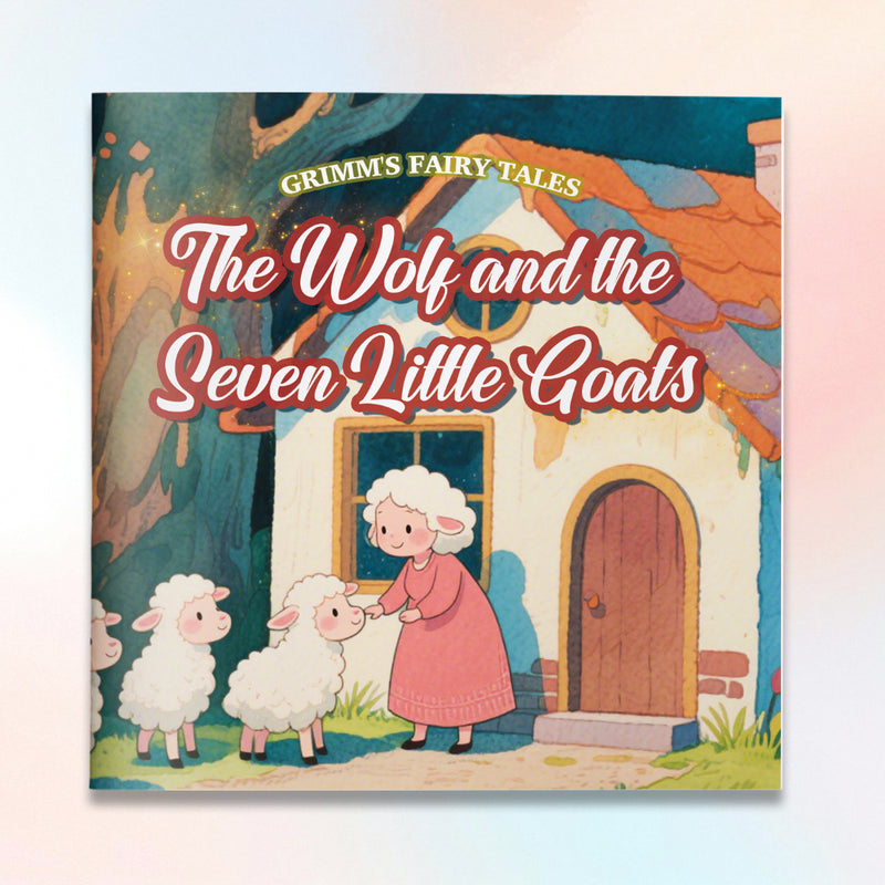 Grimm's Fairy Tales The Wolf and the Seven Little Goats Picture Book cover