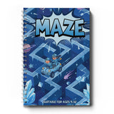 Advanced Maze Workbook Ice Logic Paths cover