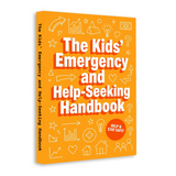 The Kids Emergency and Help-Seeking Handbook product image 5 showing printed book details for screen-free reading and learning