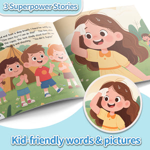 Breathing Is My Superpower Mindfulness Pic + Choice Is My Superpower Decision-making Pi + Perseverance Is My Superpower Picture Book: 3-Book main cover and printed book set view, image 1, bundle ISBN 9798900663418