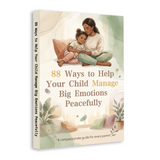 88 Ways to Help Your Child Manage Big Emotions product image 5 showing printed book details for screen-free reading and learning