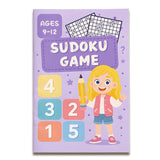 Printed four-book progressive puzzle workbook bundle