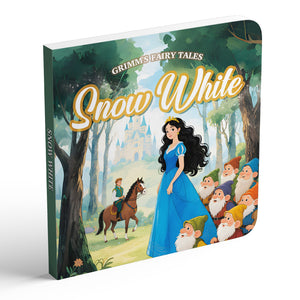 Snow White classic fairy tale picture book cover for kids