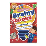 Children's sudoku puzzle pages with answer key and clean layouts