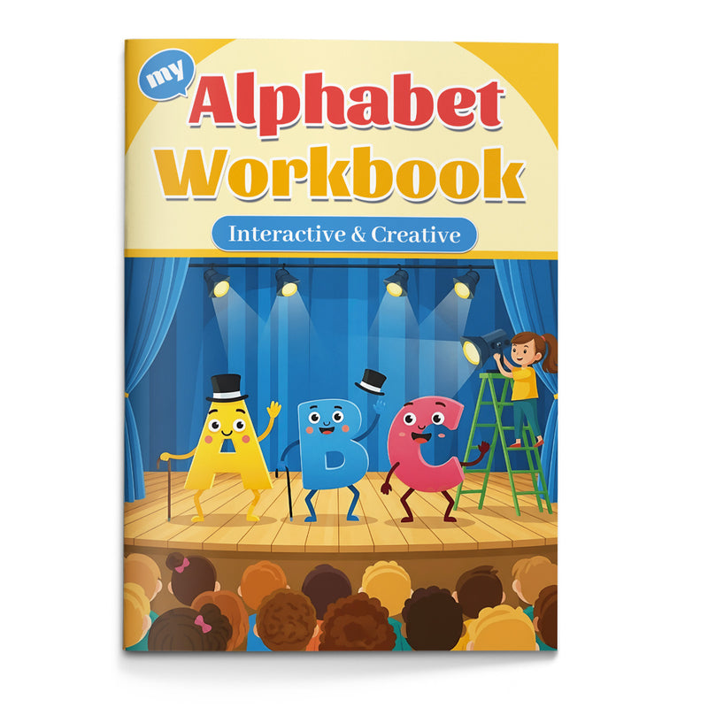 Interactive Alphabet Stroke Control workbook cover